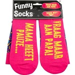 Funny socks - Mama heeft pauze