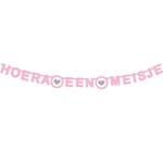 Letterslinger ''Hoera een meisje''