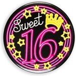 Neon badge - Sweet 16