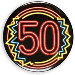 Neon badge - 50