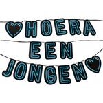 Neon slinger hoera een jongen