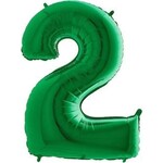 Foil balloon green 2