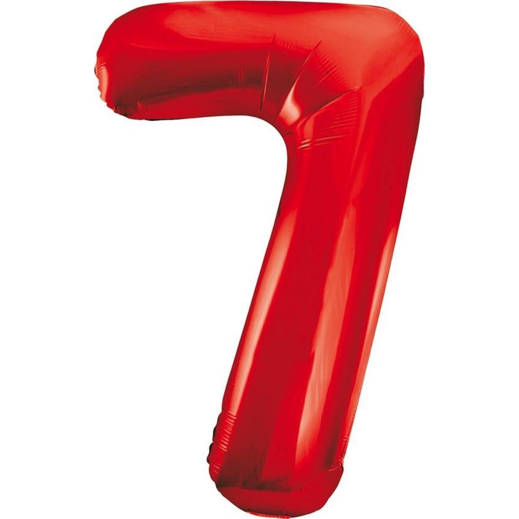 Foil balloon red 7