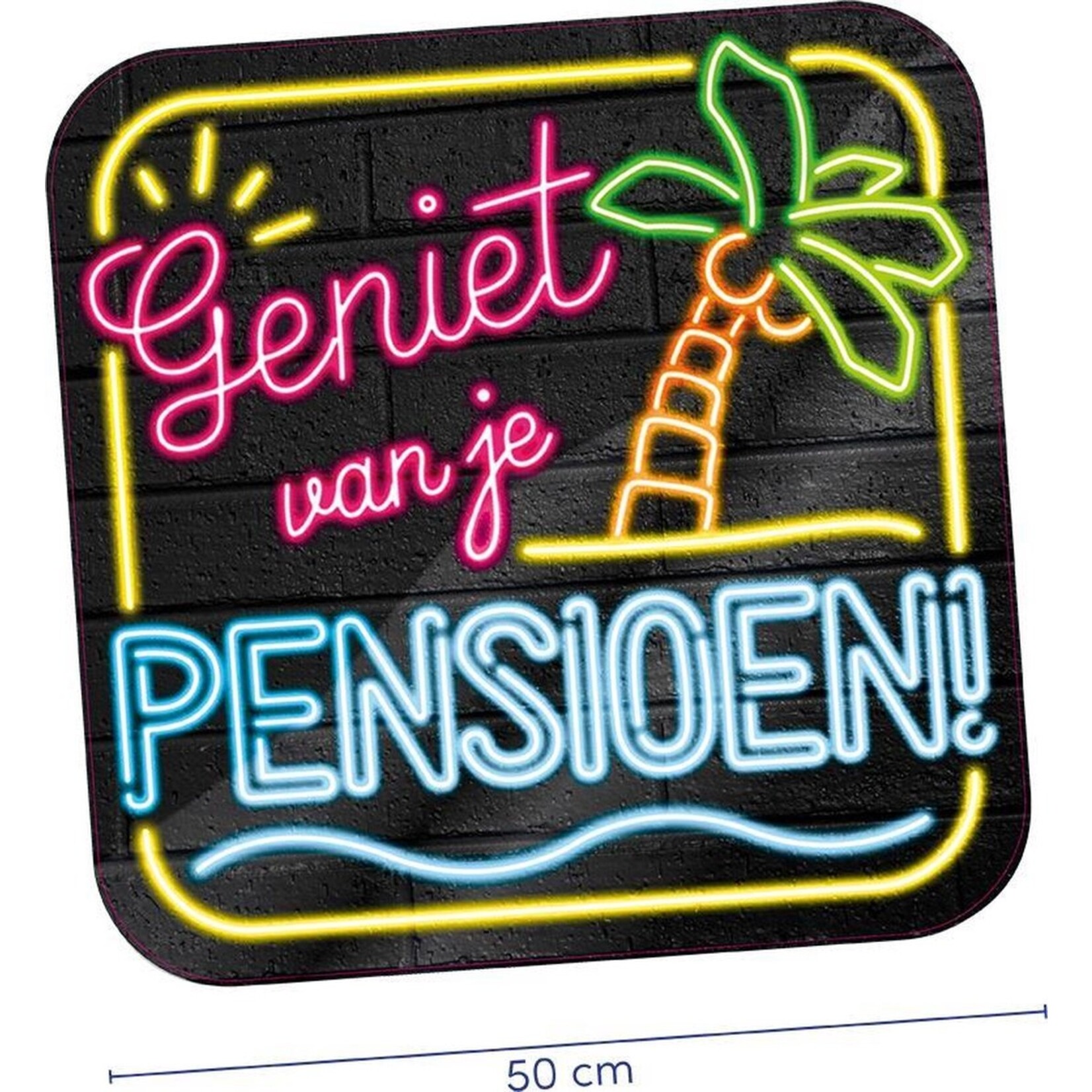 Neon decoration signs - Pensioen