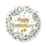 Folieballon ECO Anniversary Leaves(46cm)