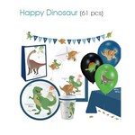 Thema feest pakket Happy Dinosaur 61delig