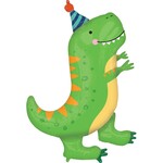 SuperShape Dino-Mite Party Foil Balloon P35 Packaged 66 cm x 86 cm