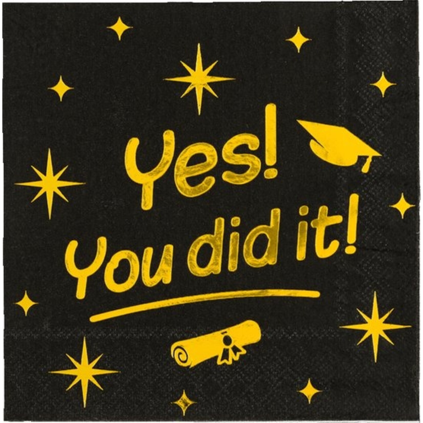 Servetten classy “you did it”