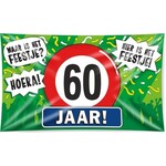 XXL Gevel vlag - 60 jaar