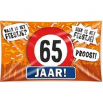 XXL Gevel vlag - 65 jaar