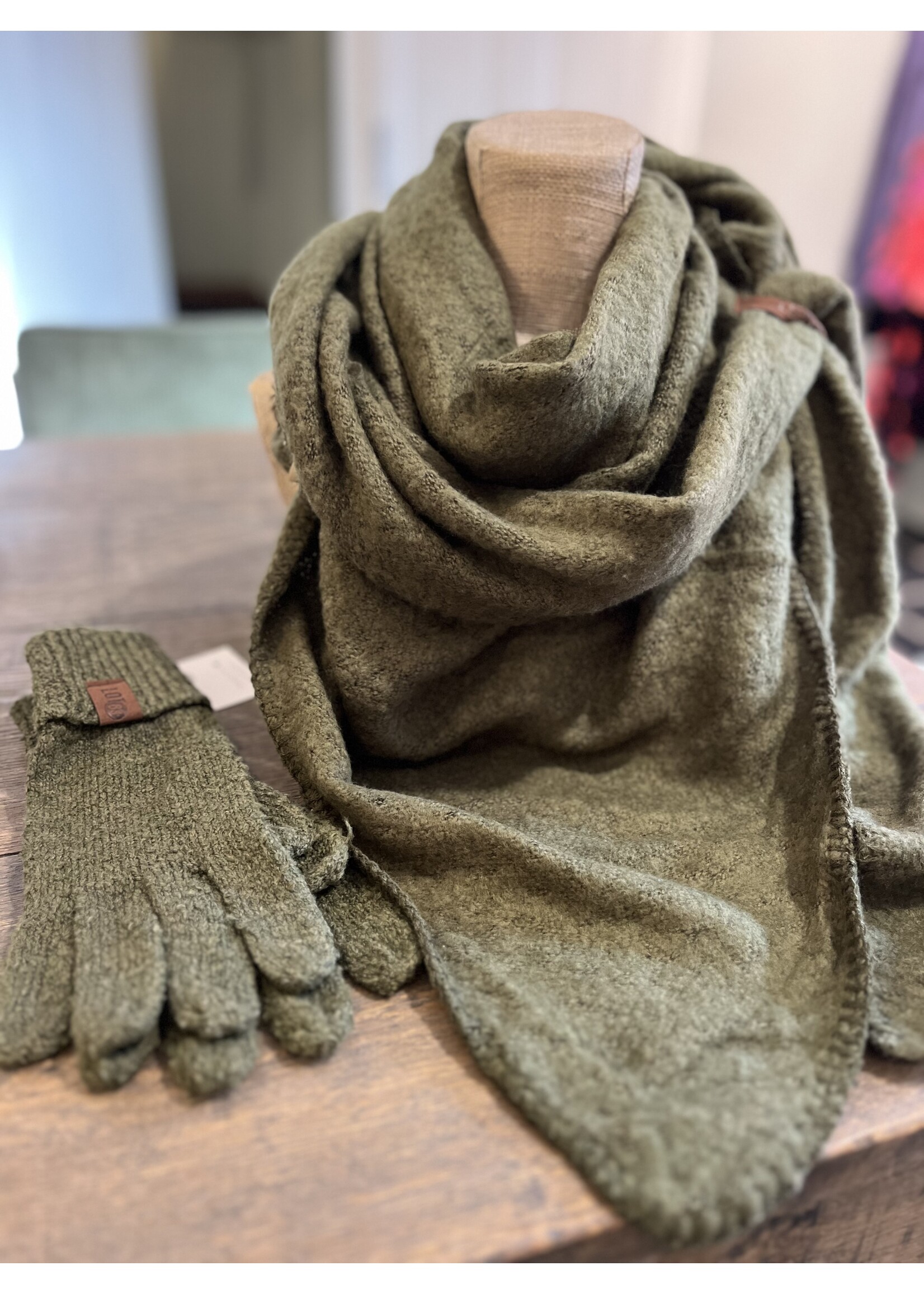 lot83 Lot83 handschoen Roos