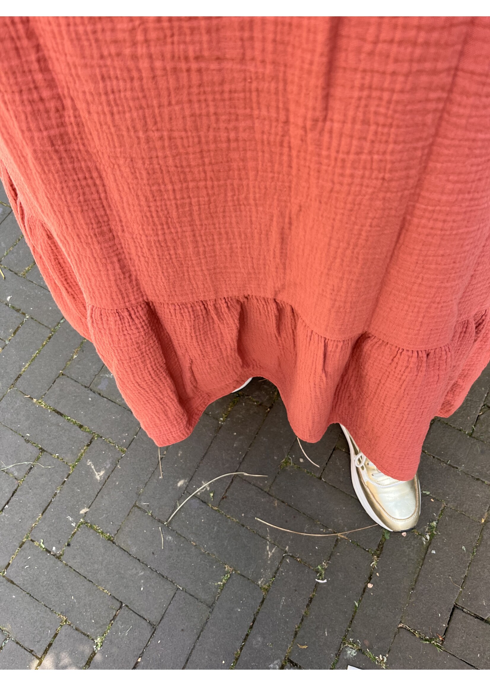 rammani Jurk wafeltjesstof 26.1