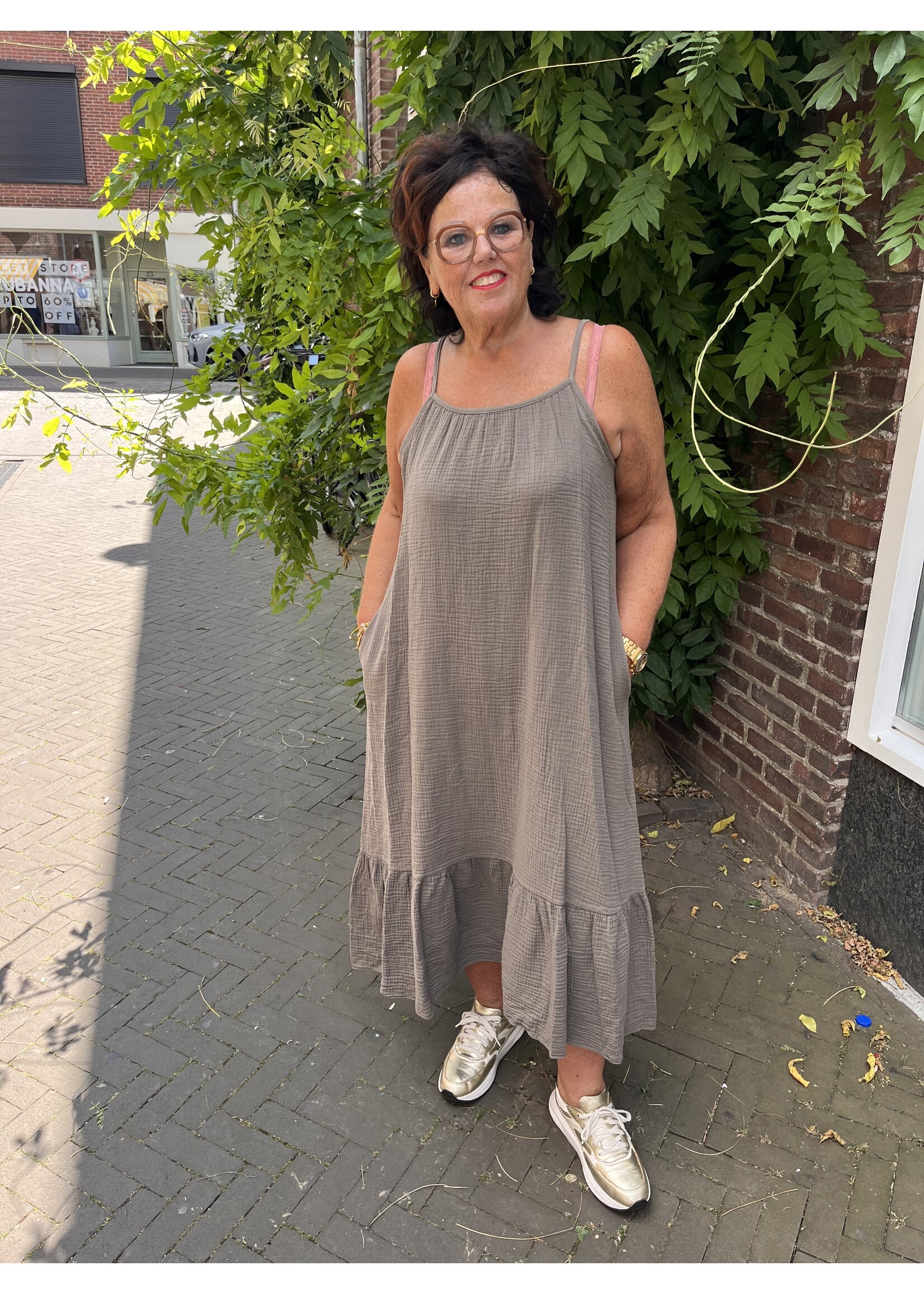 rammani Jurk wafeltjesstof 26.1