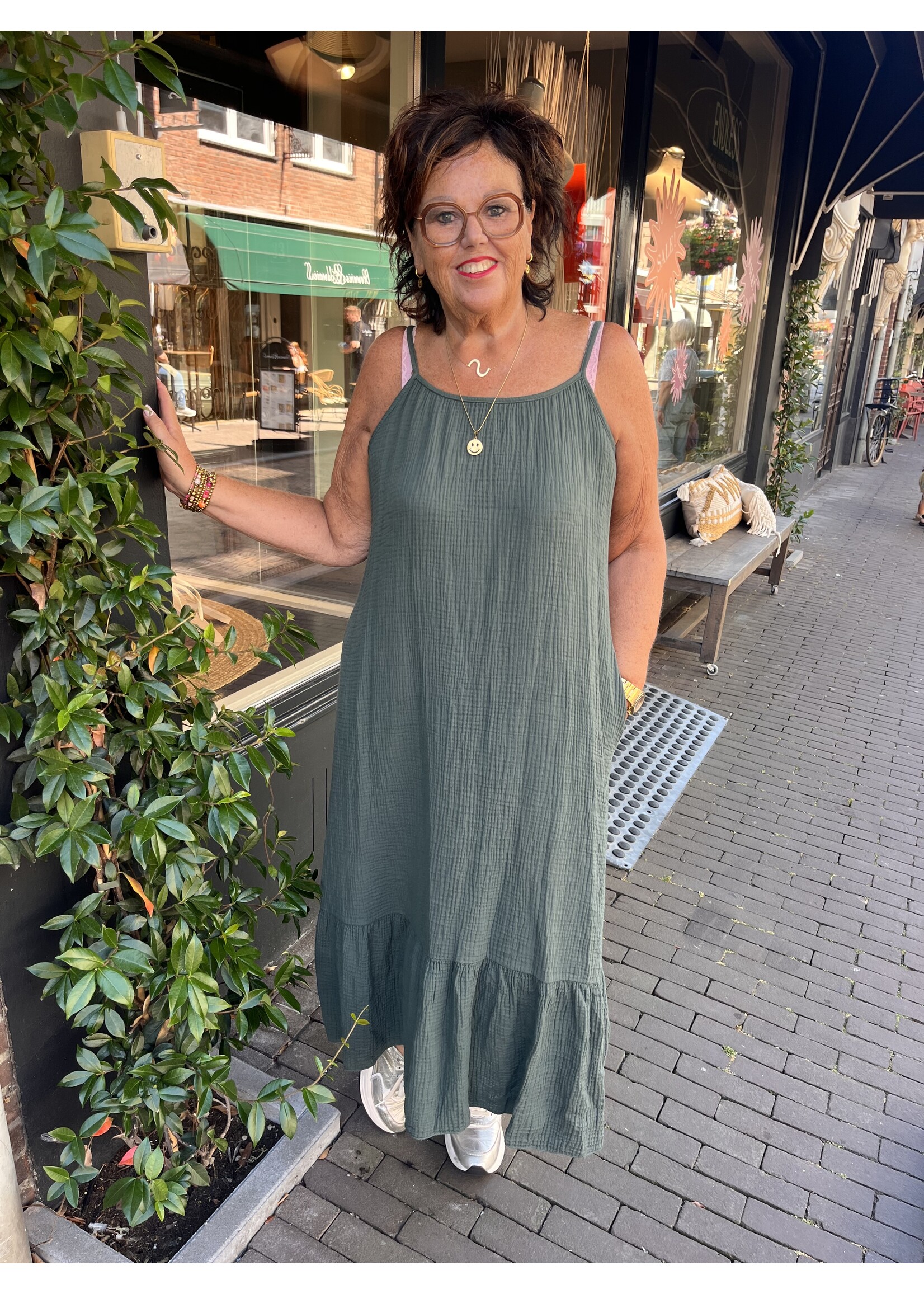 rammani Jurk wafeltjesstof 26.1