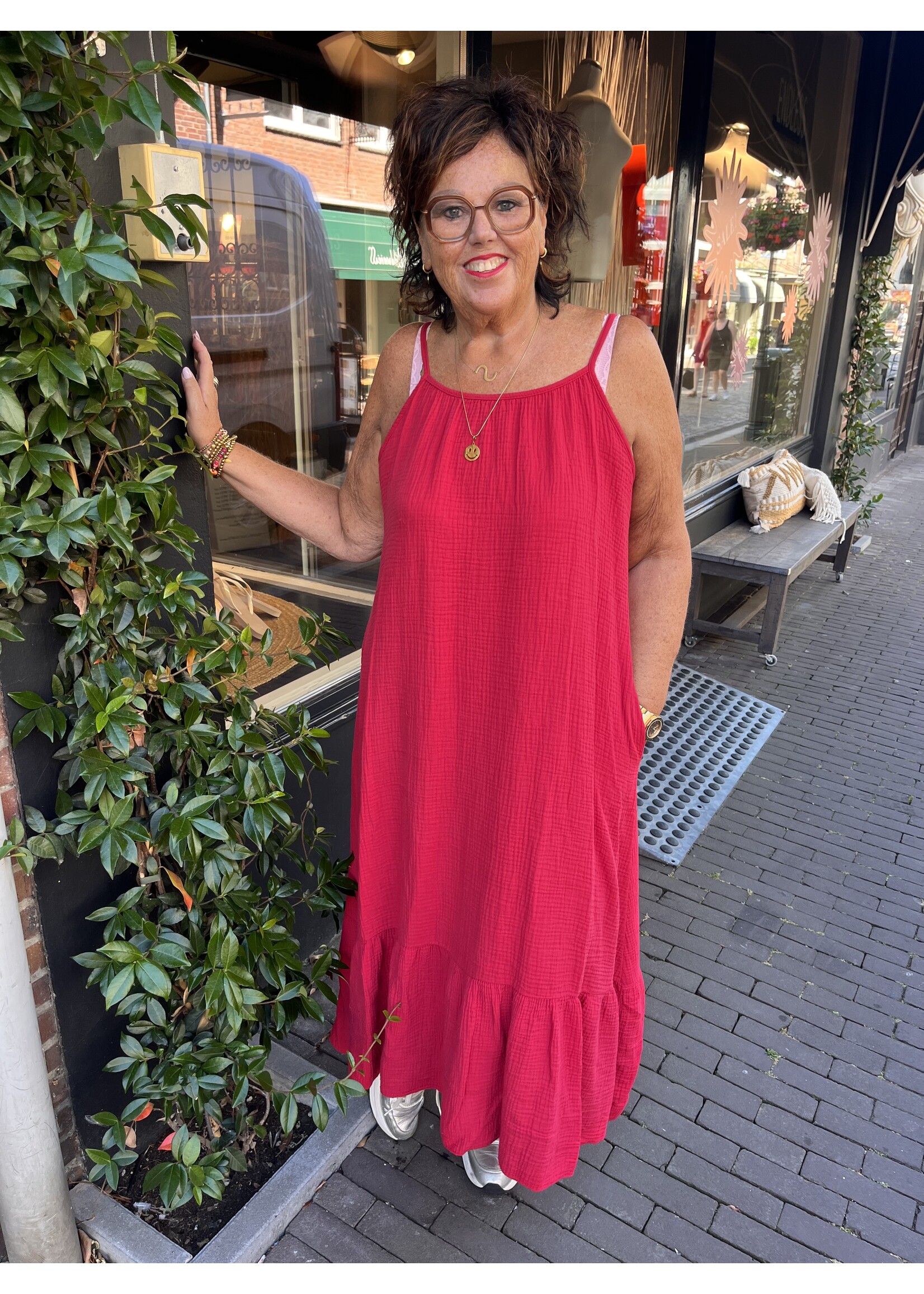 rammani Jurk wafeltjesstof 26.1