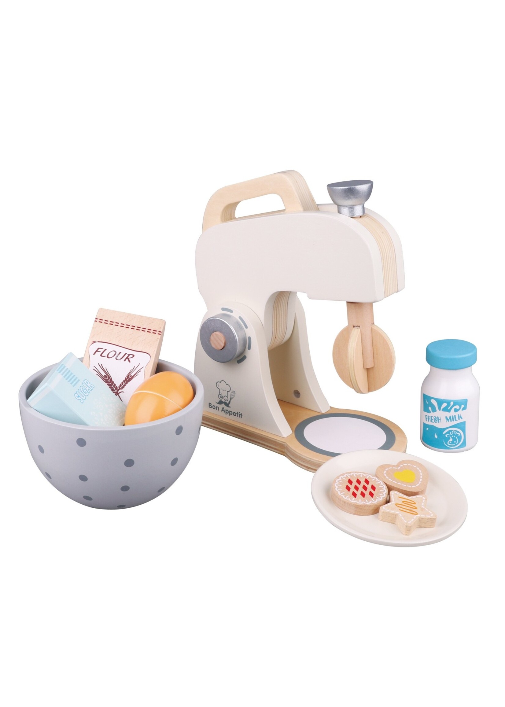 New Classic Toys New Classic Toys Mixer Set – Wit