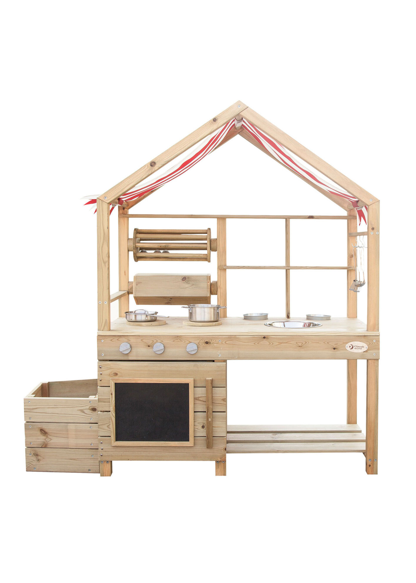 Classic world Outdoor kinderkeuken XL hout