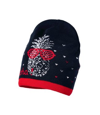 Jongensmuts met ananas rood