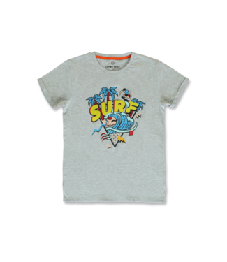 Lemon Beret Tshirt Surf Grijs