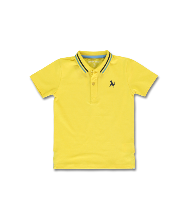 Lemon Beret Polo geel Dino