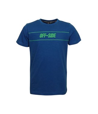 Tshirt Blauw Off-Side Awesome