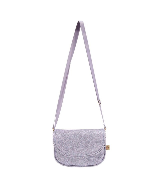 Le Big Cross body Lavender glitter