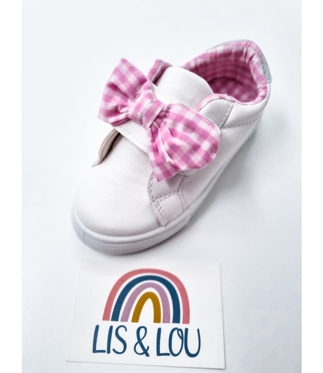 Instapper Vichy strik roze