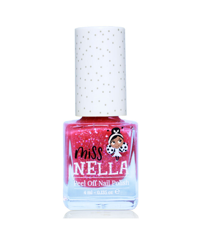 Miss Nella Nagellak Sugar hugs Glitter fushia