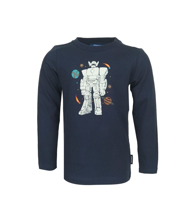 Someone Longsleeve navy blue Robot Asimo