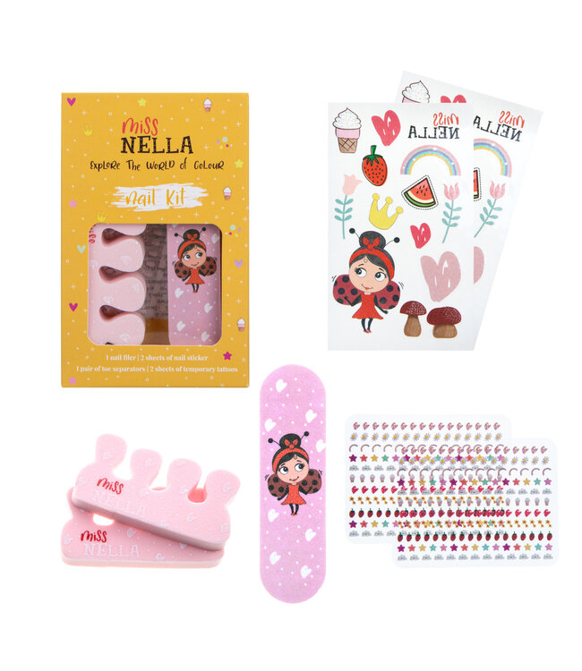 Miss Nella Nail and accessoire set