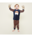 Charlie Choe Pyjama velours walrus blauw