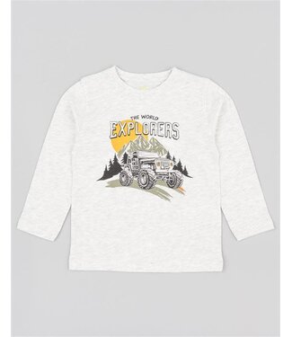 Losan Longsleeve grijs melange Explore Jeep