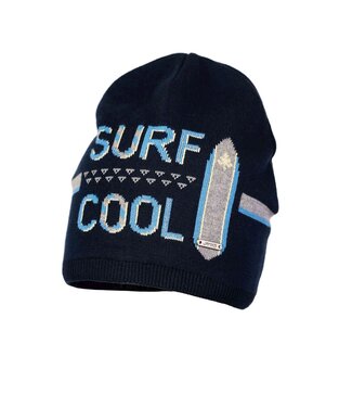 Jamiks Muts zwart / lichtblauw Surf Cool