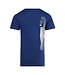 No Way Monday Tshirt Blauw Cobalt