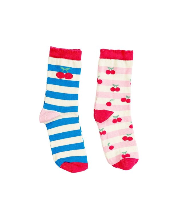 rockahula Sokken Duo Set Cherry stripes