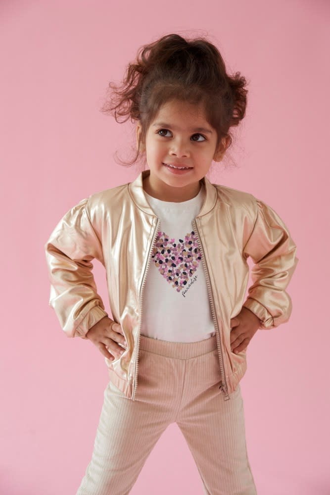 Bomberjacket Gold Girls Lis & Lou