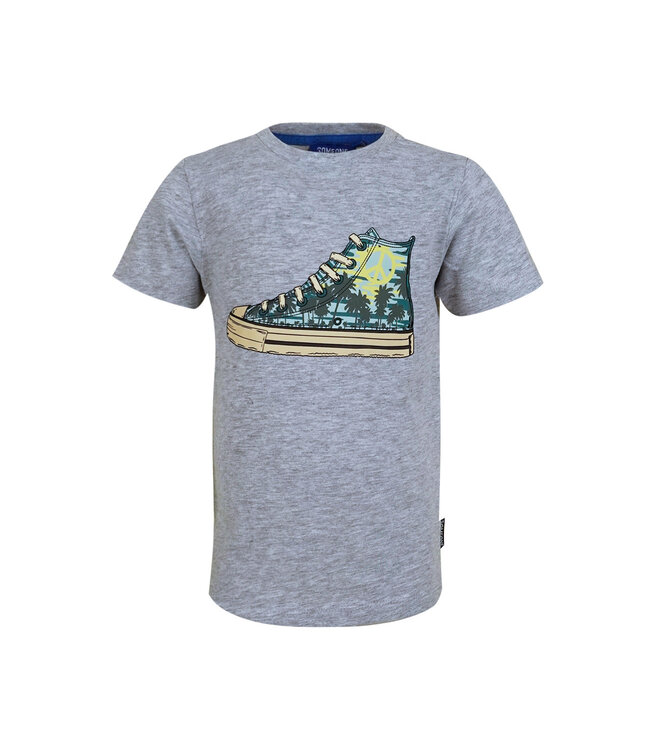 Someone T-shirt grijs melange Sneaker island