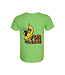 Someone T-shirt fluo groen Banana