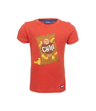 Someone T-shirt rood Grills chips