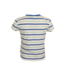 Someone T-shirt stripes kobalt-ecru
