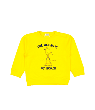 Losan Sweatshirt boys geel Ocean my beach