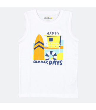 Losan Singlet Wit Summer Days boys