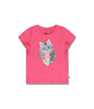 Lemon Beret Tshirt Roze Kitty Ice Cream