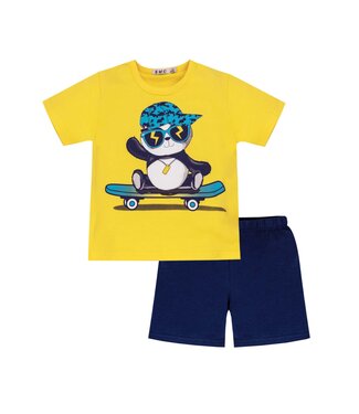 EMC Pyjama set boys geel Panda