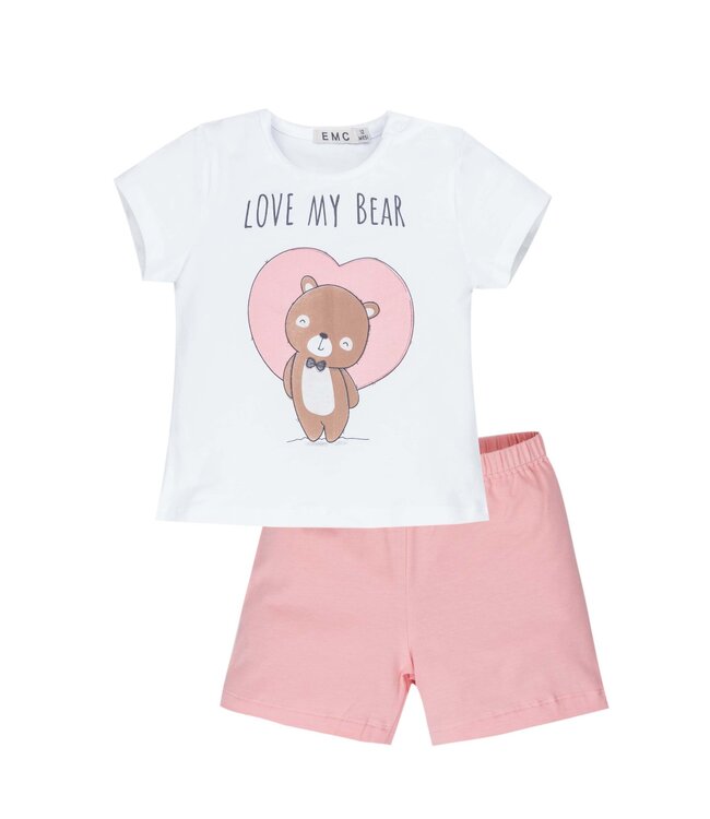 EMC Pyjama set mini Love my Bear