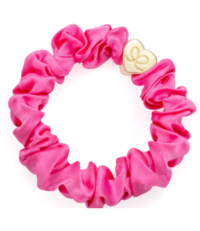 By Eloise Haar armband Scrunchie Fushia