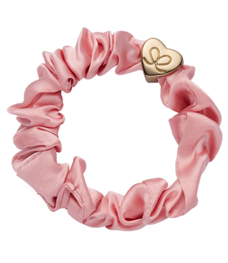 By Eloise Haar armband Scrunchie Roze