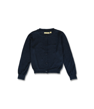 Lemon Beret Cardigan Navy blauw