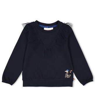 Jubel Sweater Blauw Amour toujours