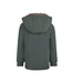 Koko Noko Parka Boys donkergroen water repellent